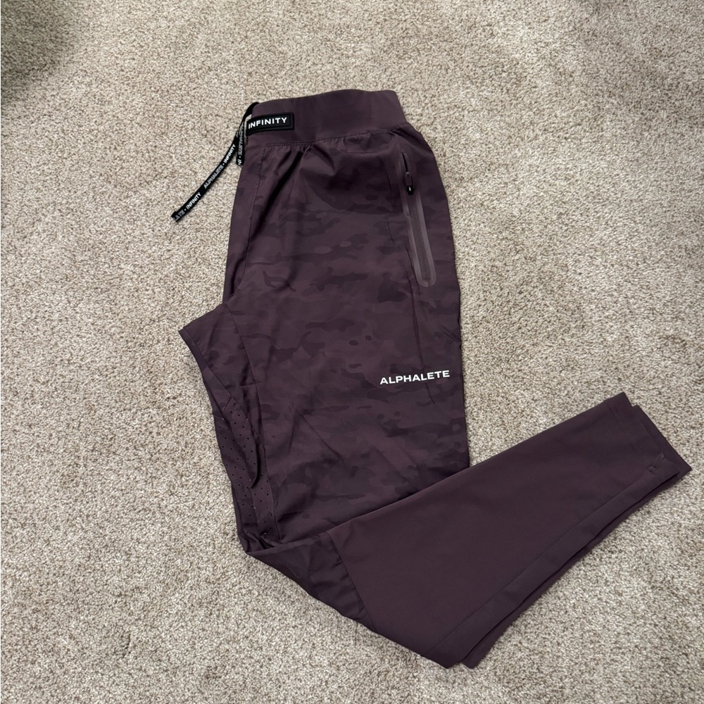 Alphalete Purple Sweatpants Ultimate Comfort